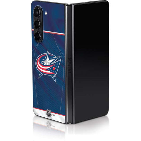 NHL Columbus Blue Jackets Jersey Galaxy Z Fold5 5G Skin